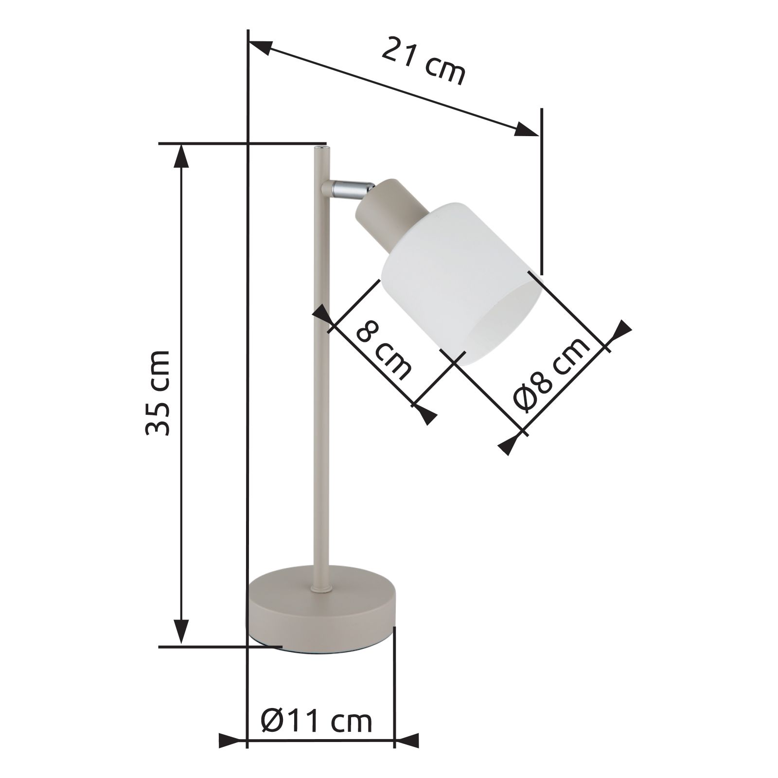 GLOBO TRENT 54114-1T stolová lampa