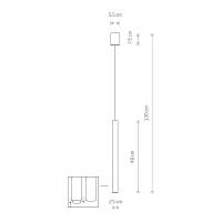 LASER BLACK I 8797, h=130 cm