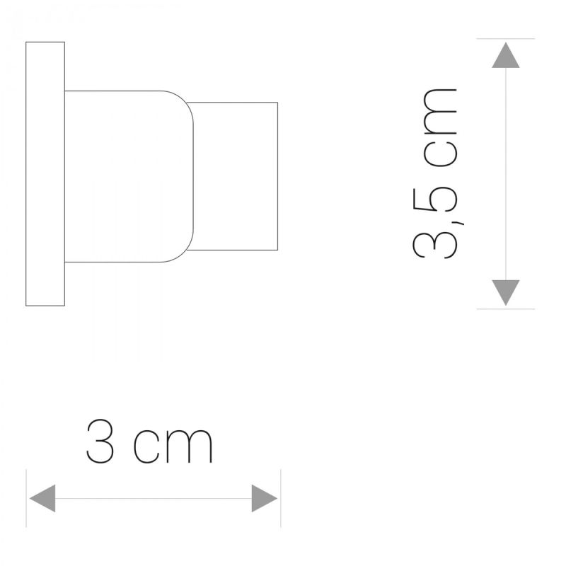 PROFILE DEAD END CAP 9457 1F