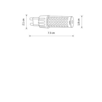 BULB LED G9, 7W 10933-1