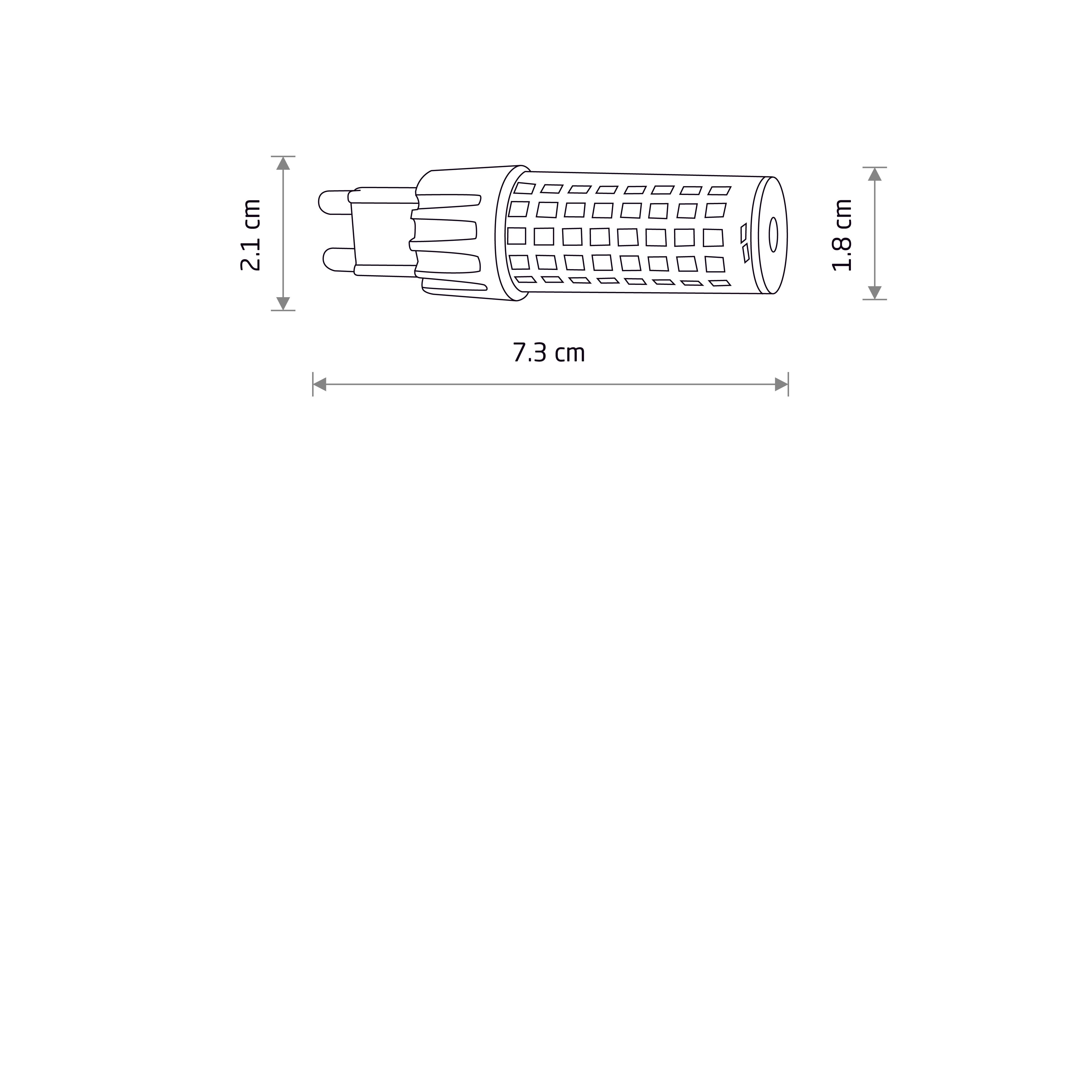 BULB LED G9, 7W 10933-1