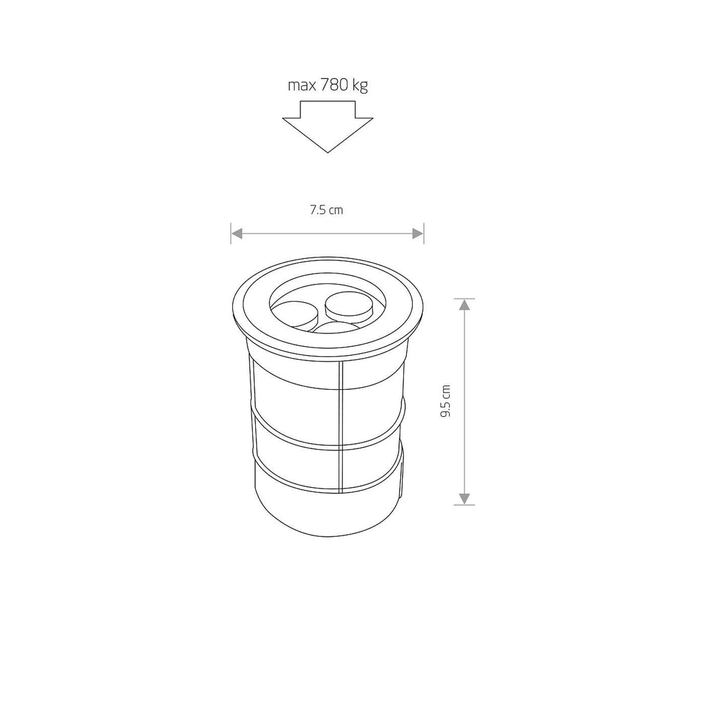 PICCO LED 9104, 3000K, 130lm, 10 000h