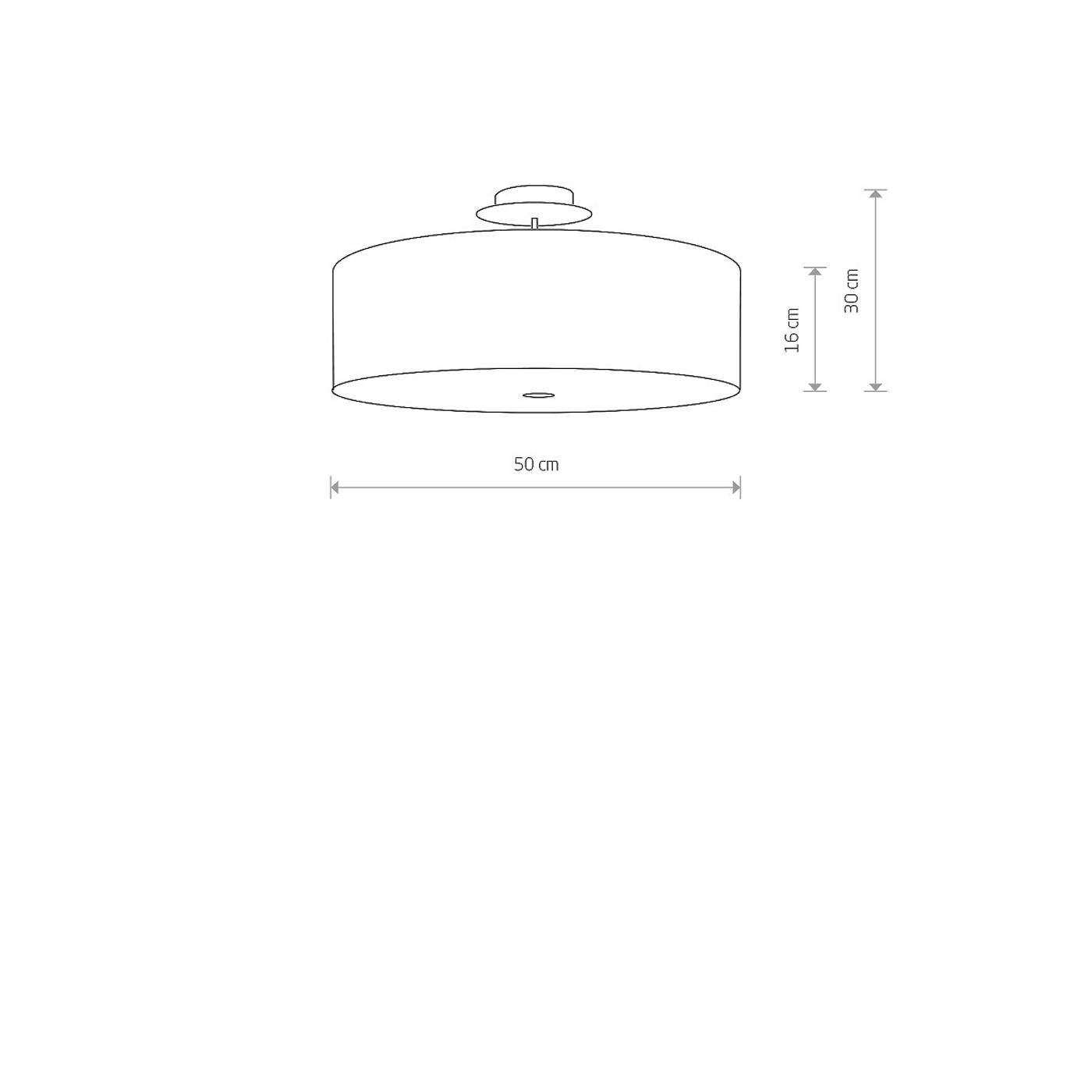 VIVIANE WHITE 6391, ø=50 cm