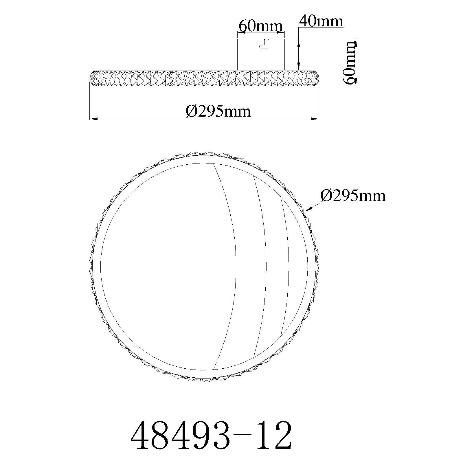 GLOBO CONSTANCE 48493-12 stropné svietidlo