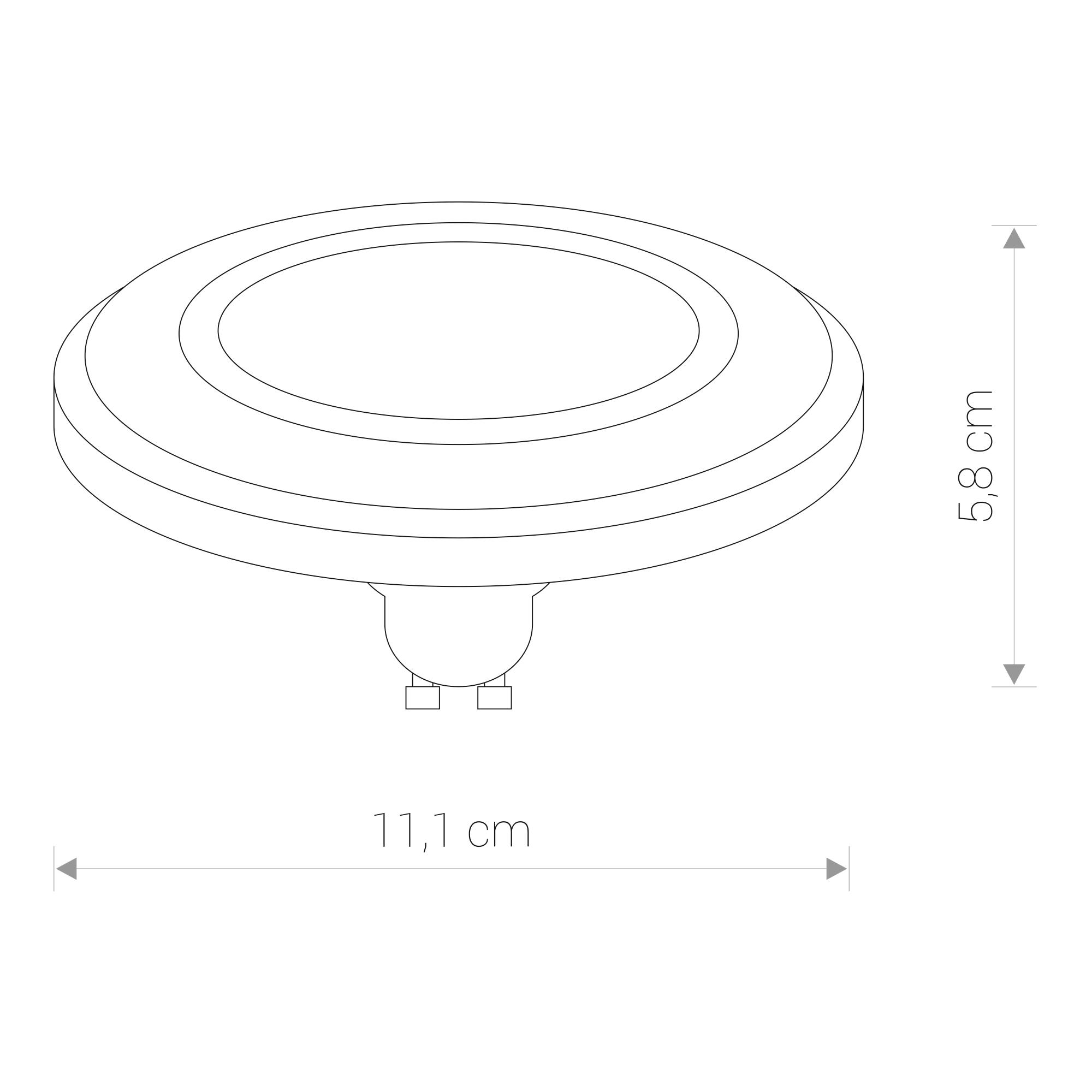 REFLECTOR LED 9211, 4000K, 680 lm, 25 000 h-1