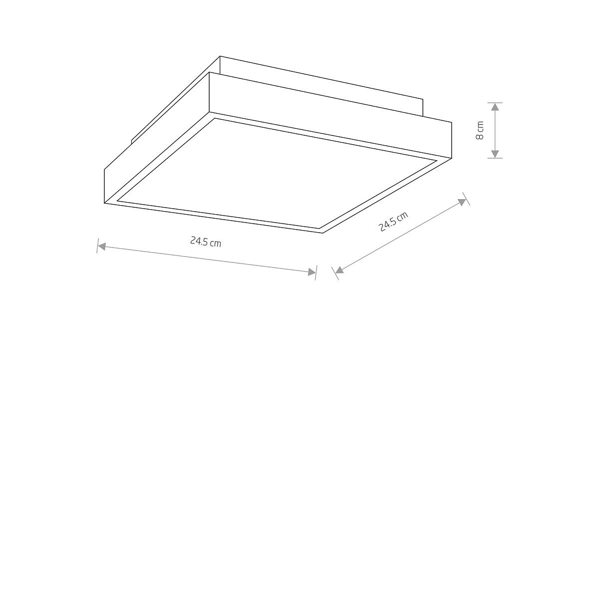 BASSA LED 9500, 4000K, 750lm, 20 000h-1