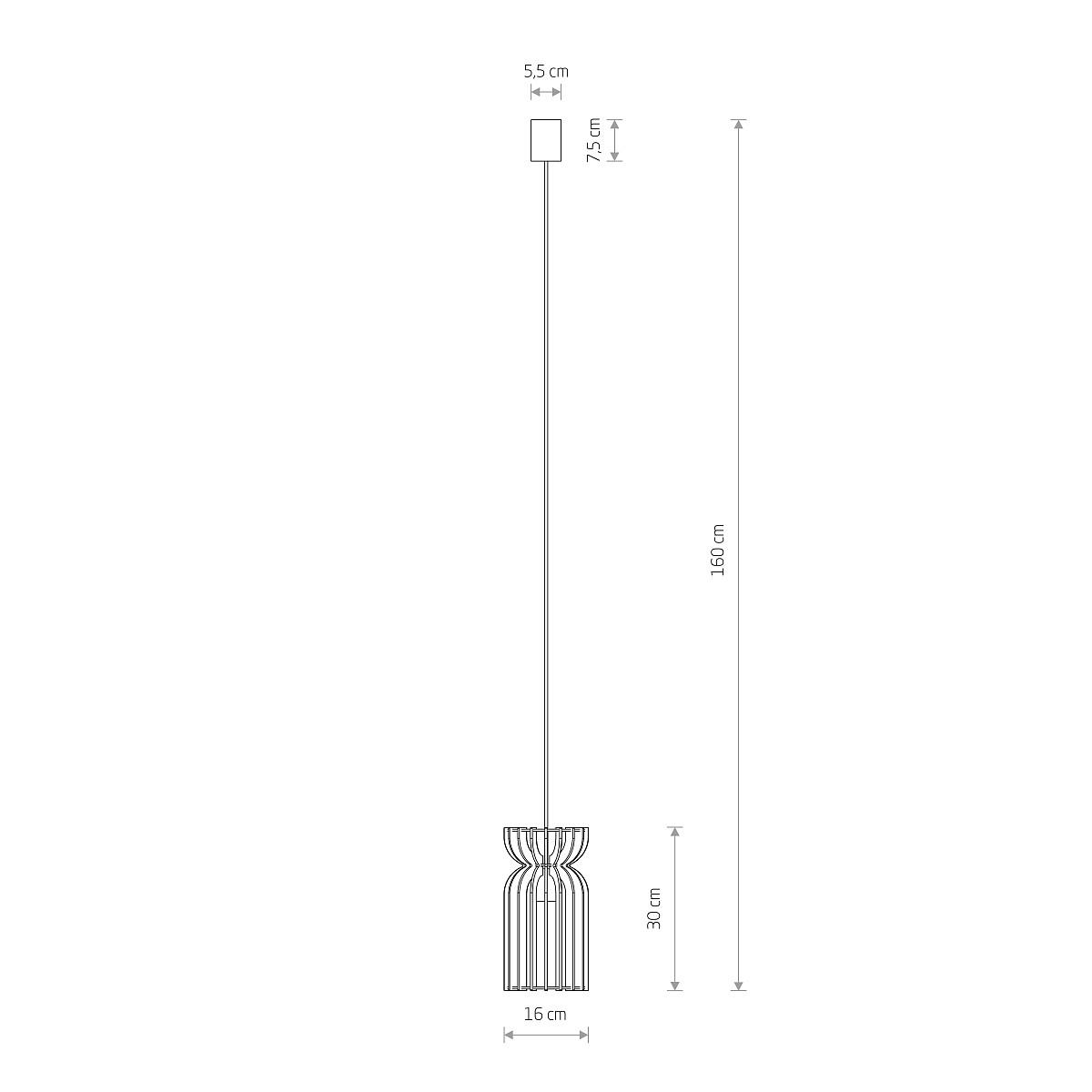 KYMI BLACK B 10574, h=160 cm-1