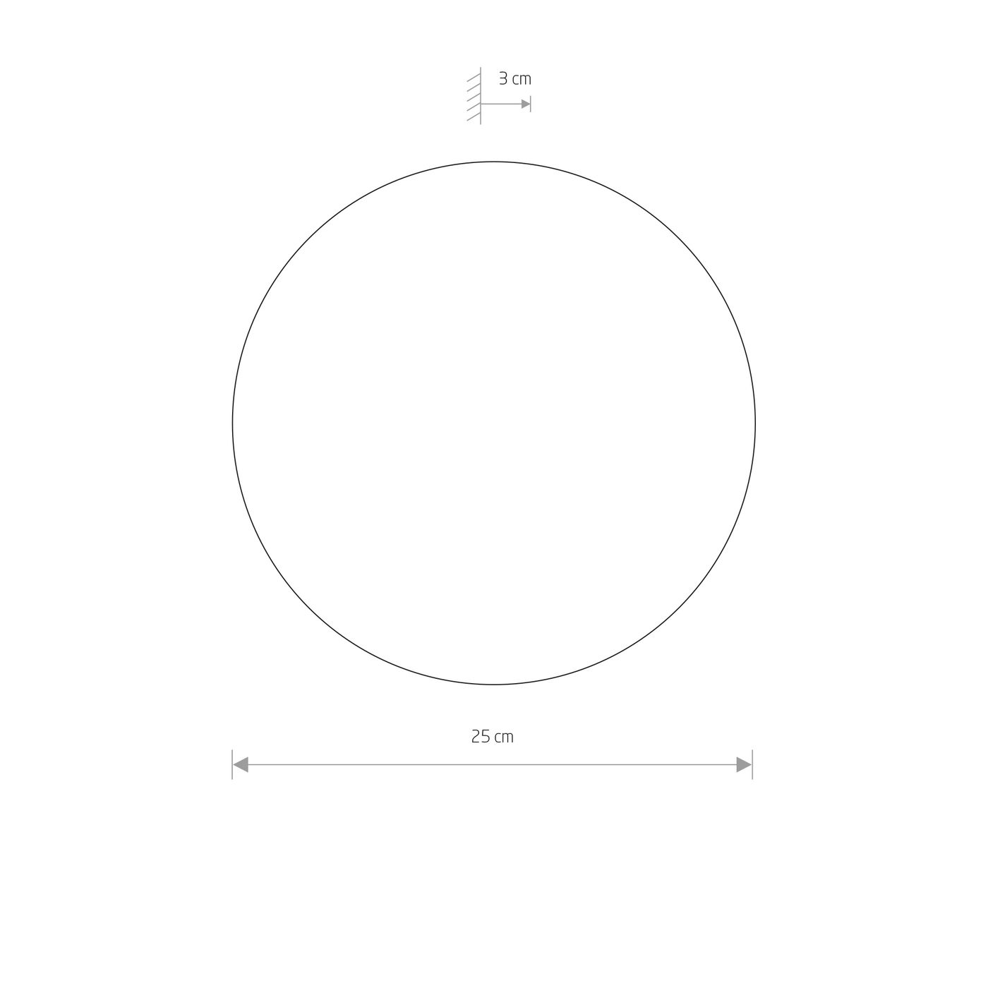 RING LED WHITE M 7638
