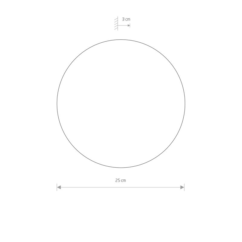 RING LED WHITE M 7638