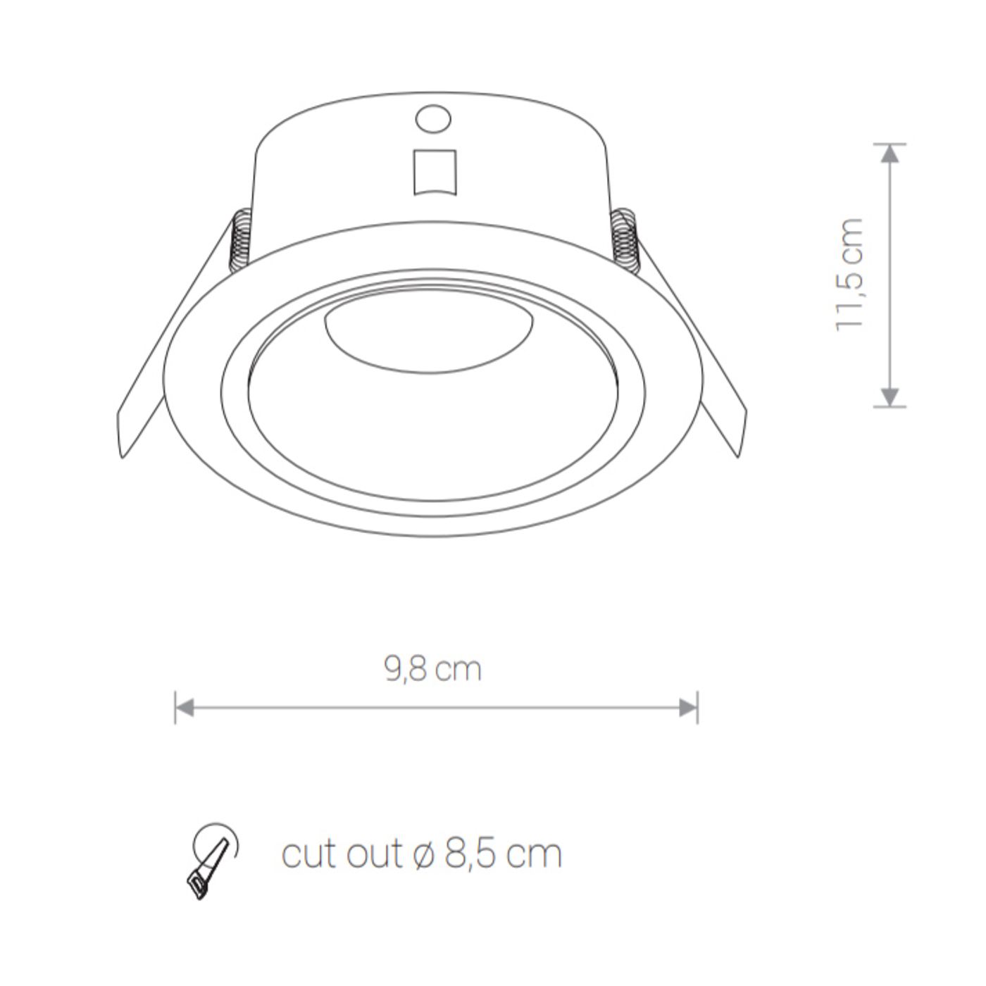 FOXTROT BLACK 8374, h=11.5cm