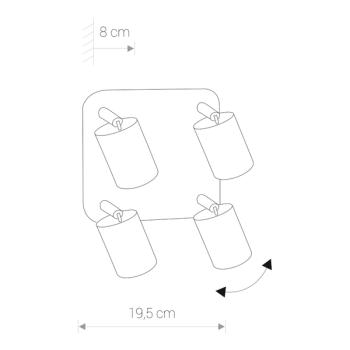 EYE SPOT WHITE 6017-1