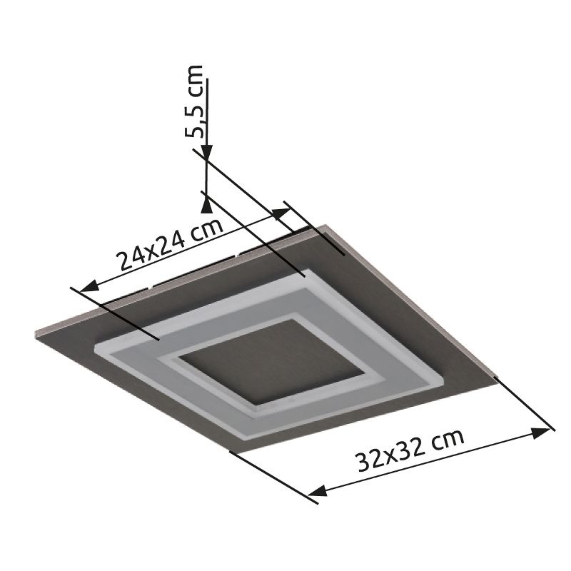 GLOBO JAYDEN 48033-24 stropné svietidlo