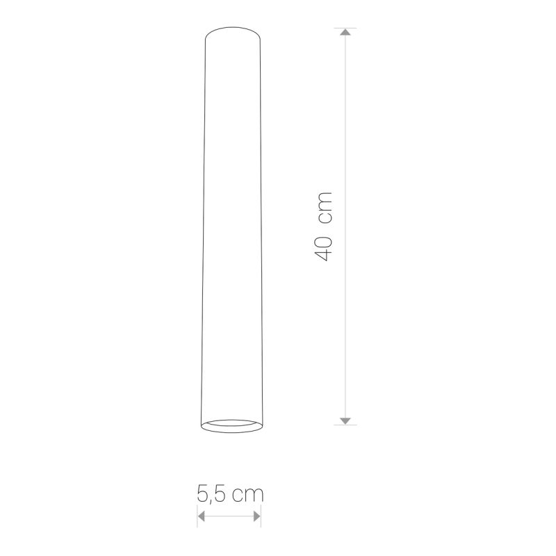 EYE BLACK L 6838, h=40 cm