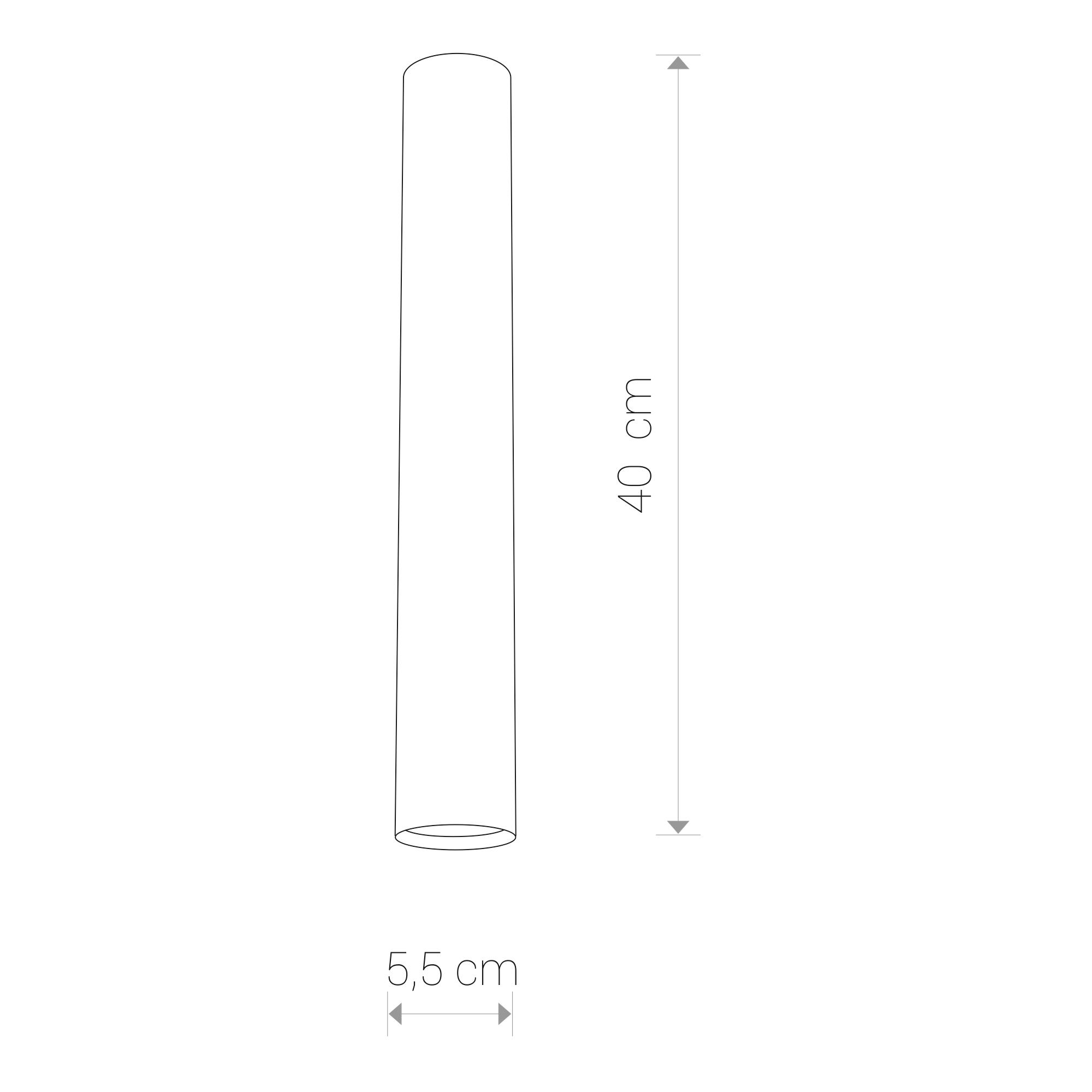 EYE BLACK L 6838, h=40 cm-1