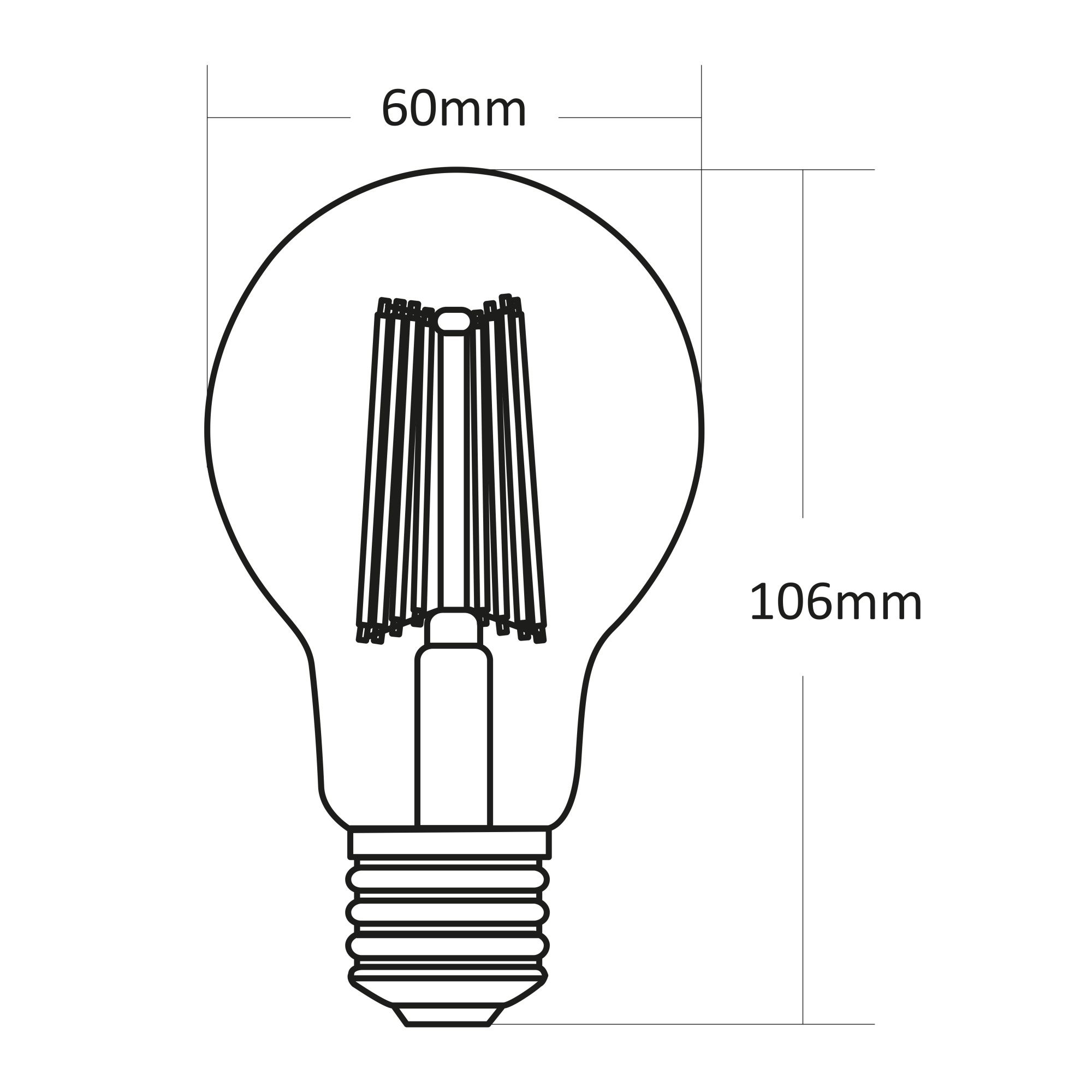 GLOBO LED BULB 10582K žiarovka