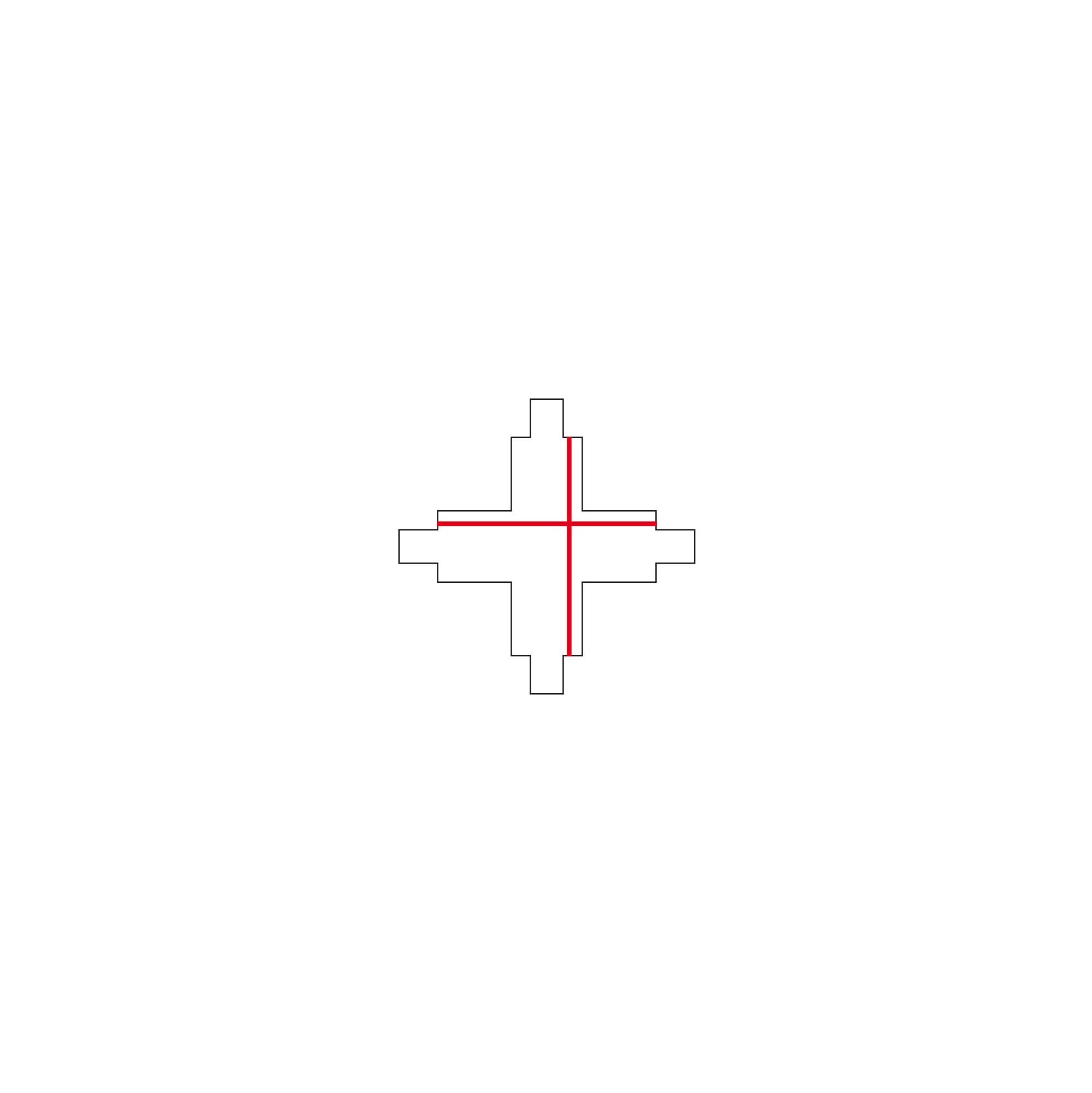 CTLS RECESSED POWER X CONNECTOR WHITE 8678 3F