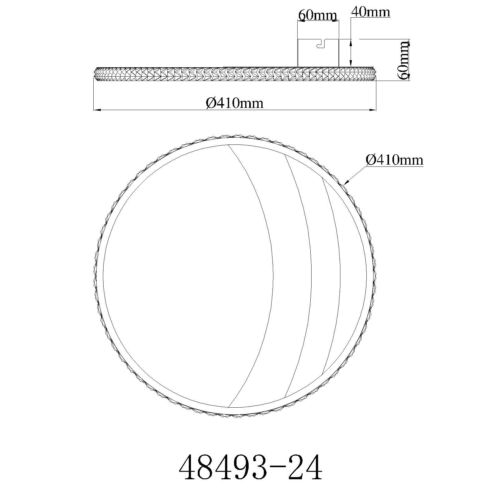 GLOBO CONSTANCE 48493-24 stropné svietidlo