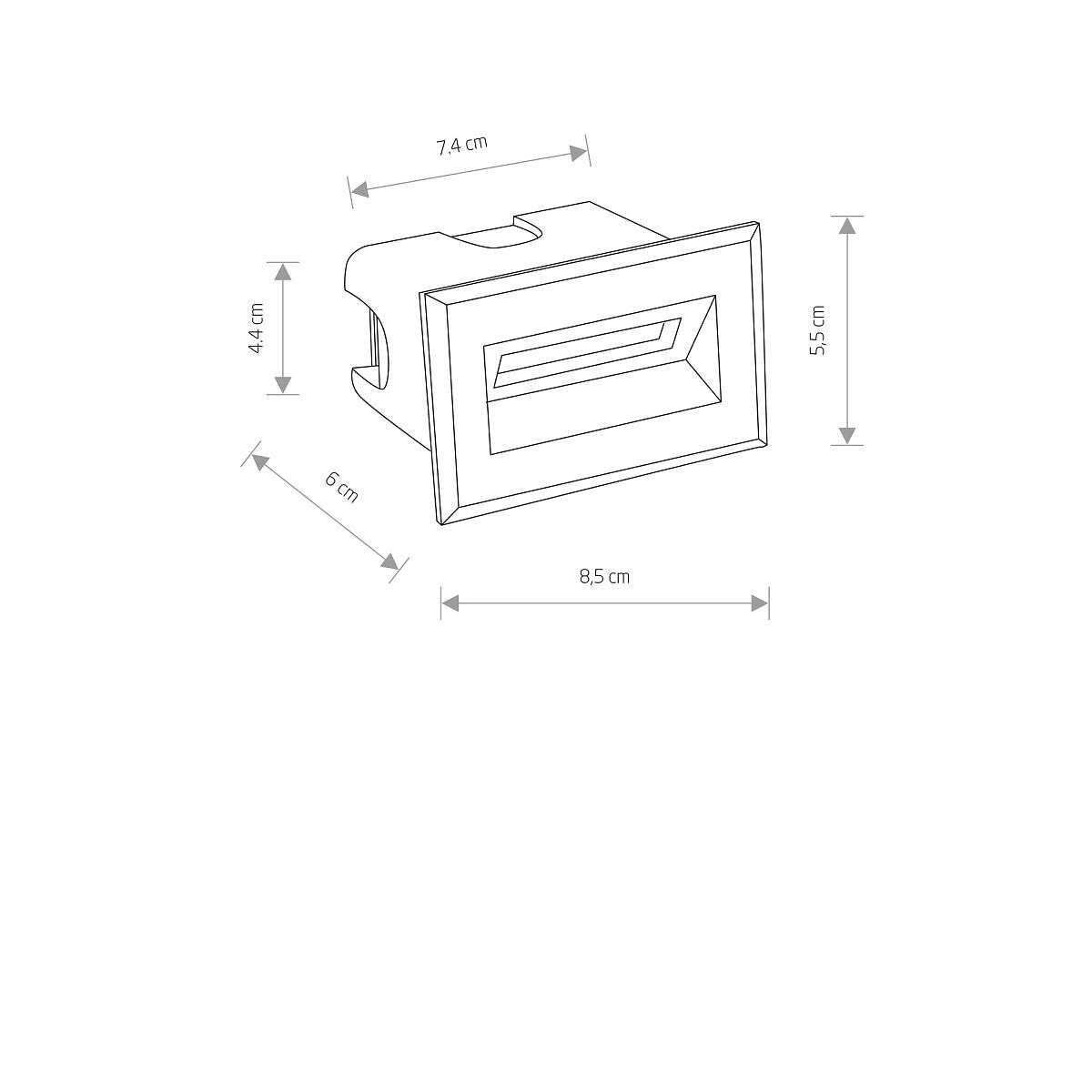 BAY LED S 8164, 3000K, 200lm, 54°, 10 000h-1
