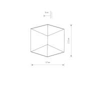 TRIANGLES LED BLACK-GOLD 8141