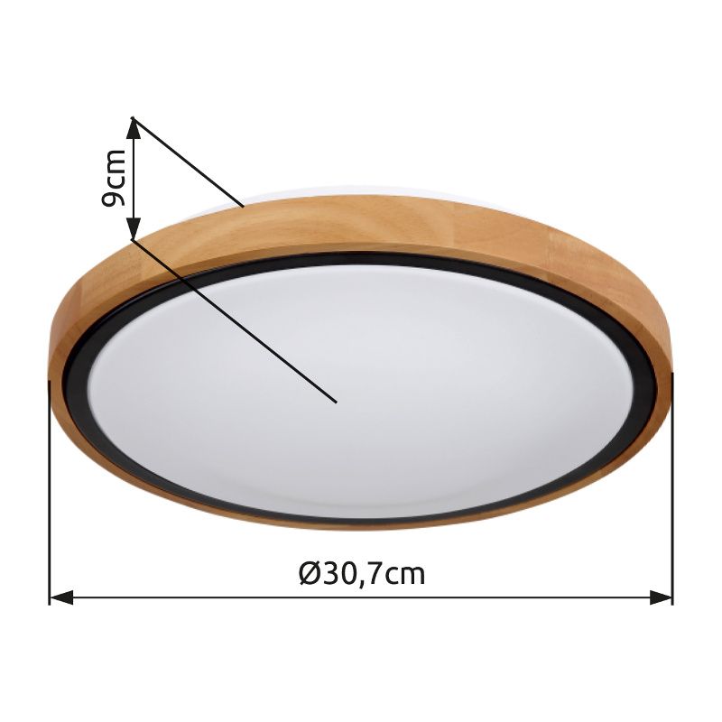 GLOBO BRUNO 41764-12 stropné svietidlo