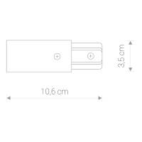 PROFILE POWER END CAP 9462 1F