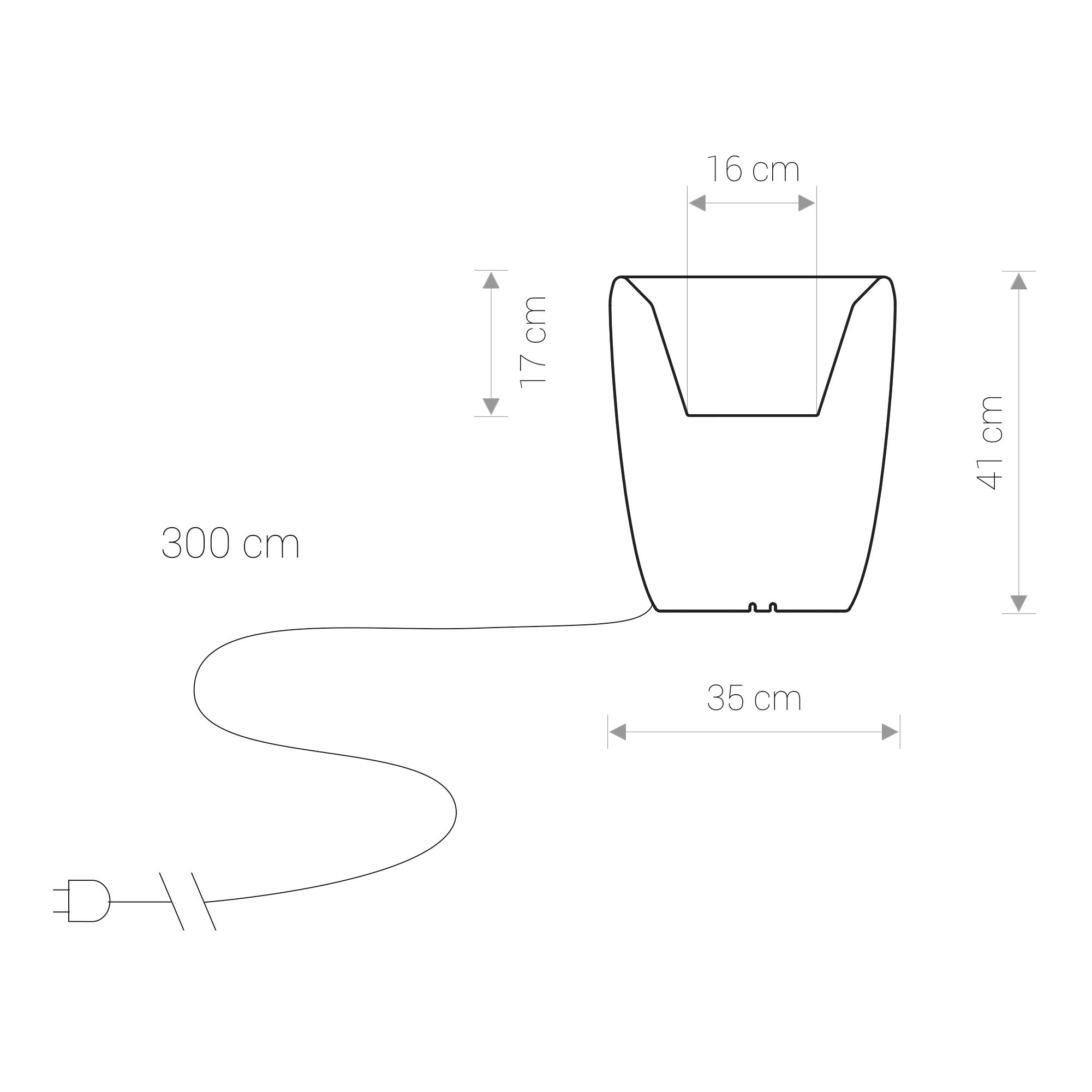 FLOWERPOT S 9711-1