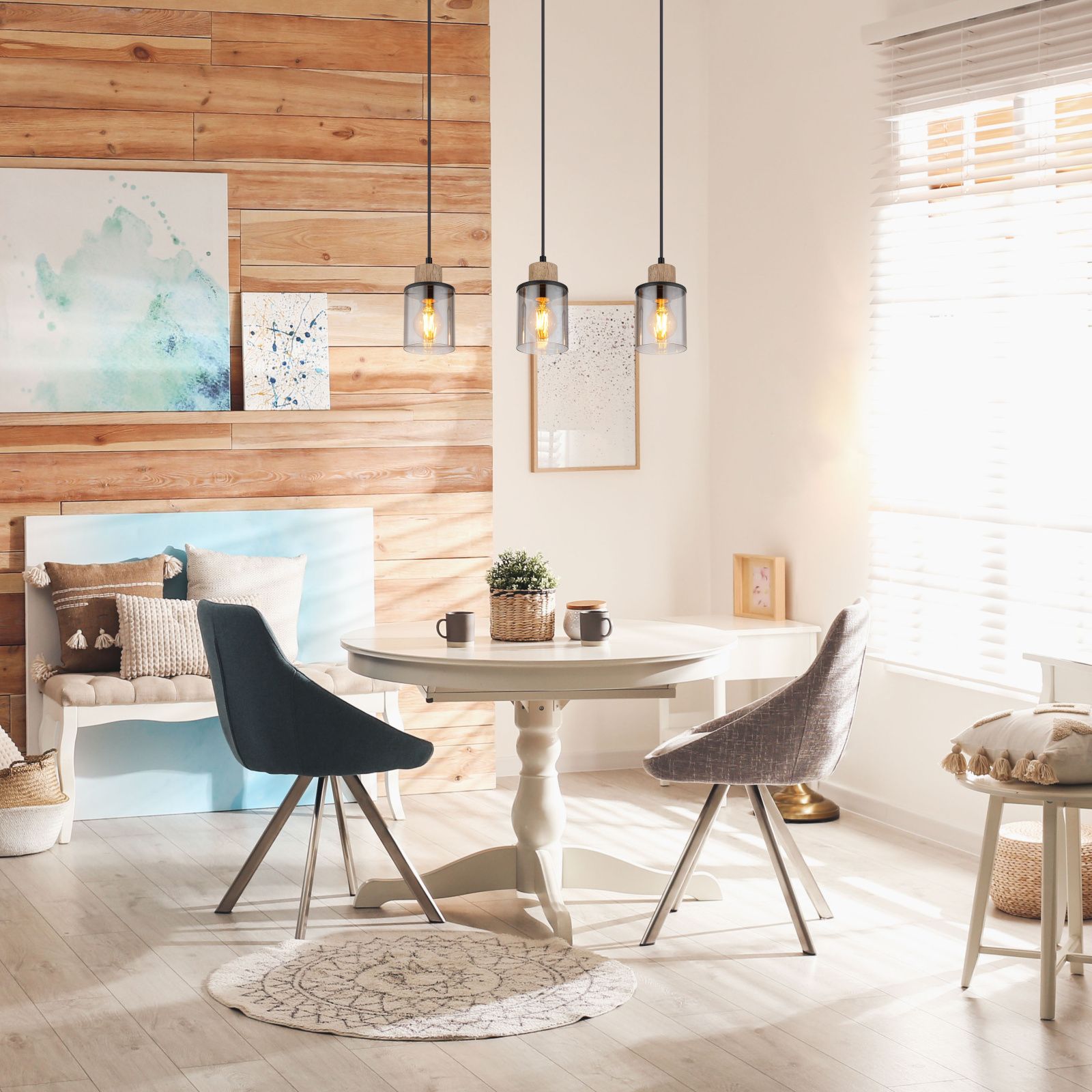 GLOBO REID 15707-3H závesné svietidlo