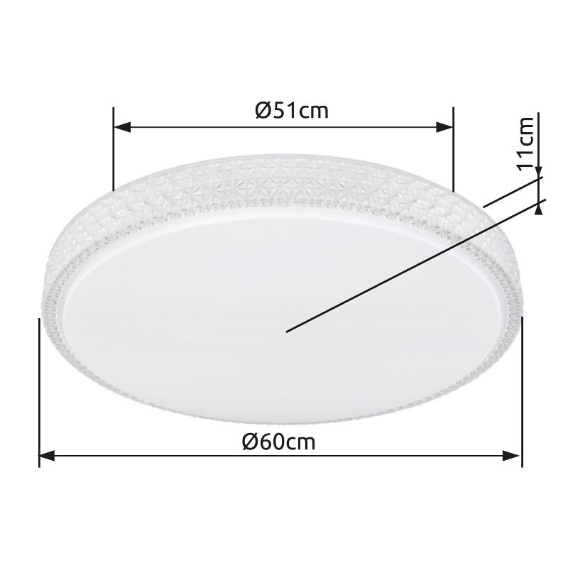 GLOBO OVI 41749-40 stropné svietidlo