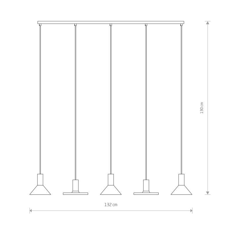 HERMANOS V BLACK/SOLID BRASS 8032