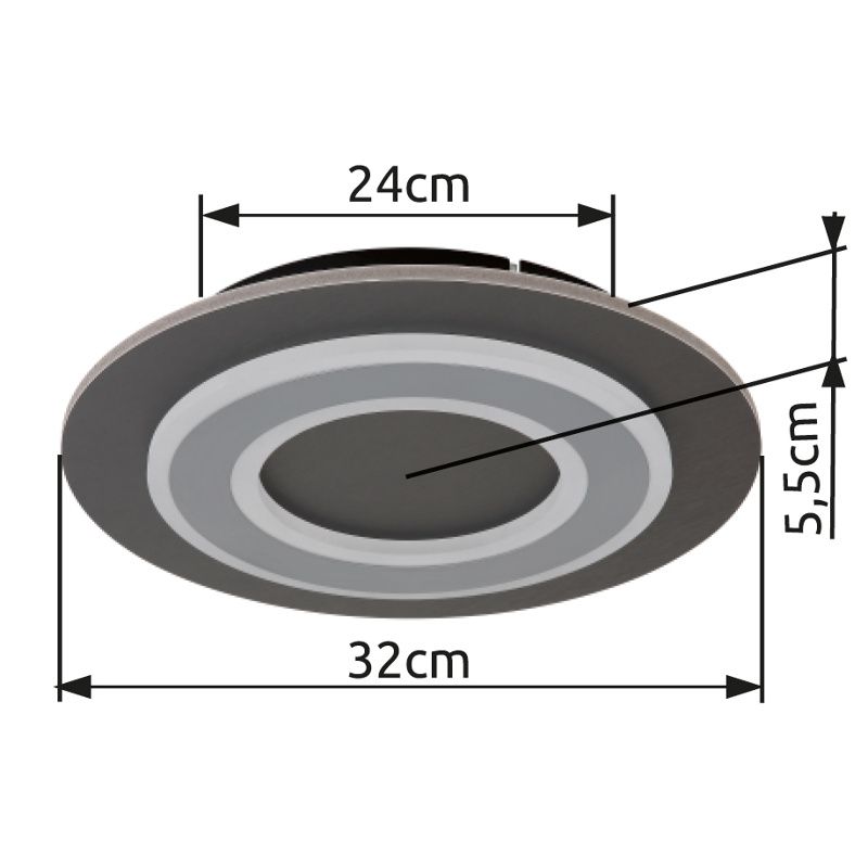 GLOBO JAYDEN 48032-24 stropné svietidlo