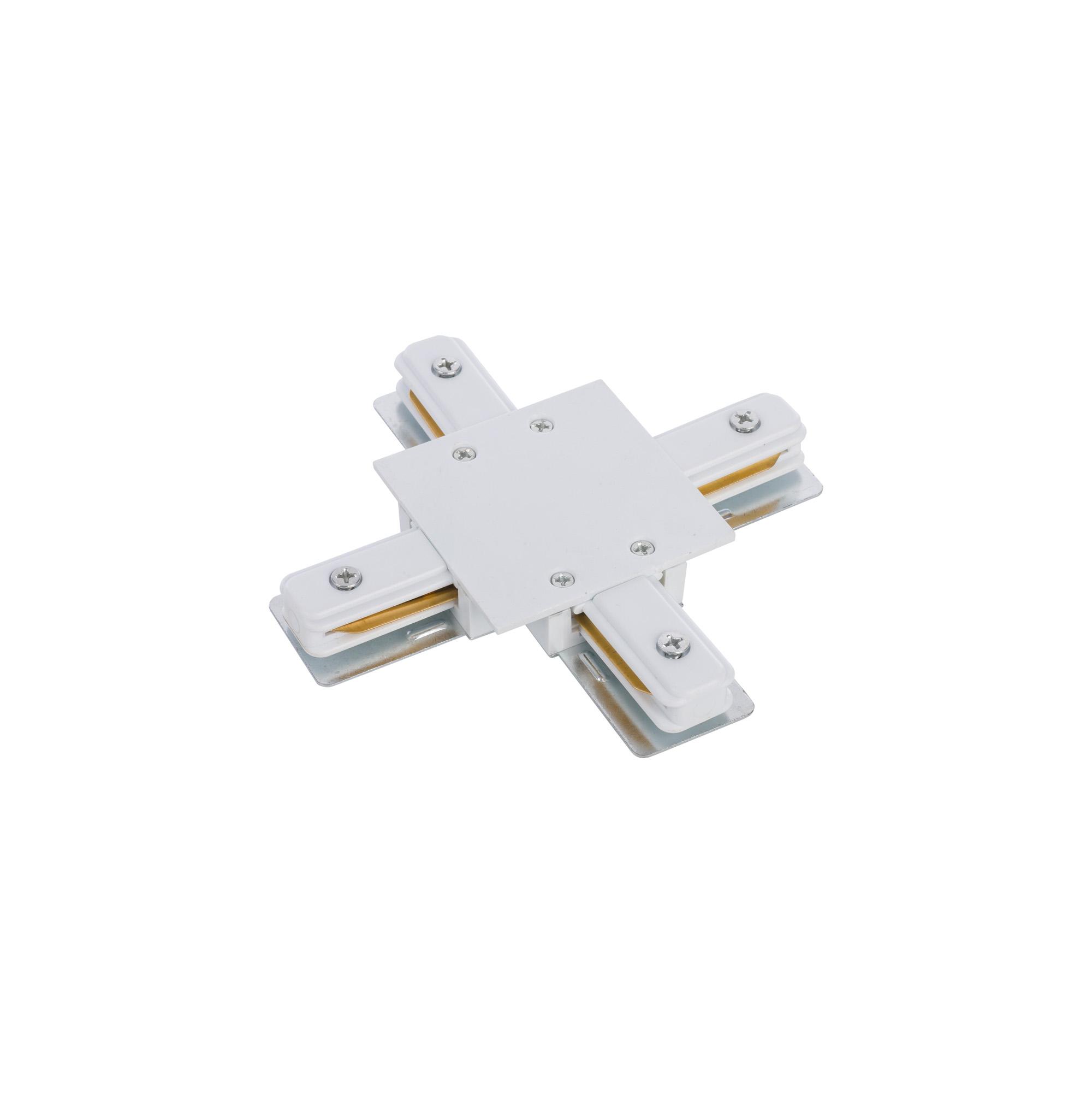 PROFILE RECESSED X-CONNECTOR WHITE 8836 1F-0
