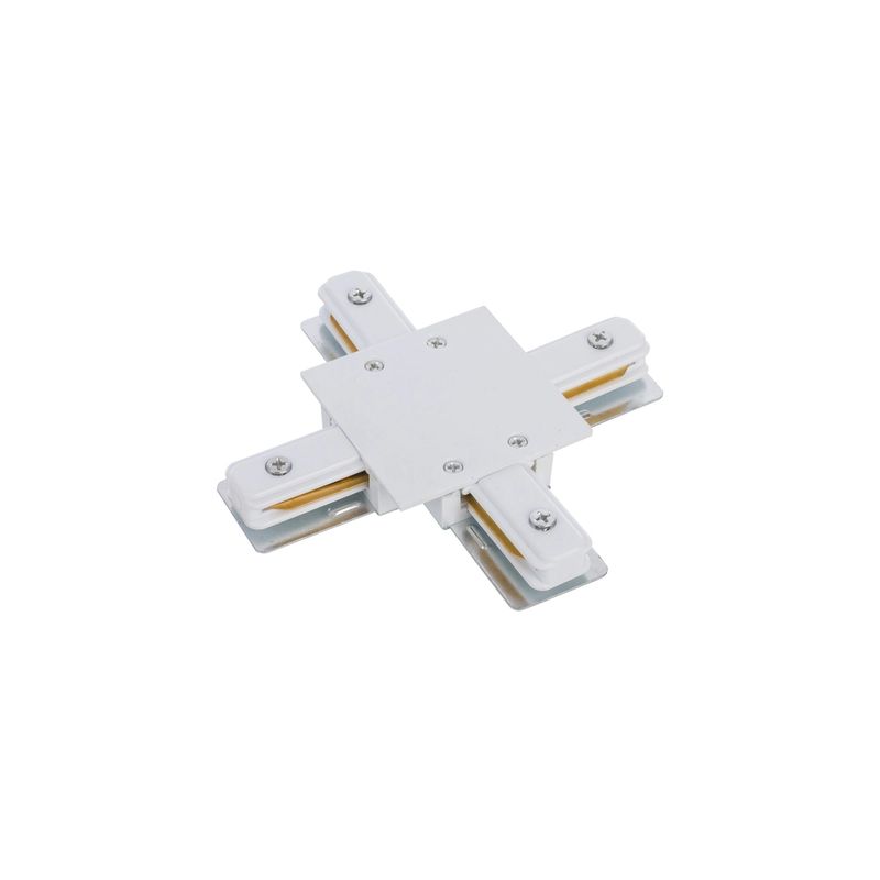 PROFILE RECESSED X-CONNECTOR WHITE 8836 1F