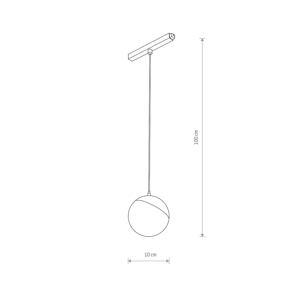 LVM LID LED 8W 10153, h=max 100 cm-1