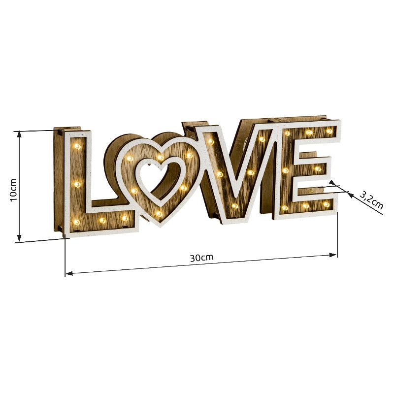 GLOBO LOVE 29976 dekoratívne svietidlo