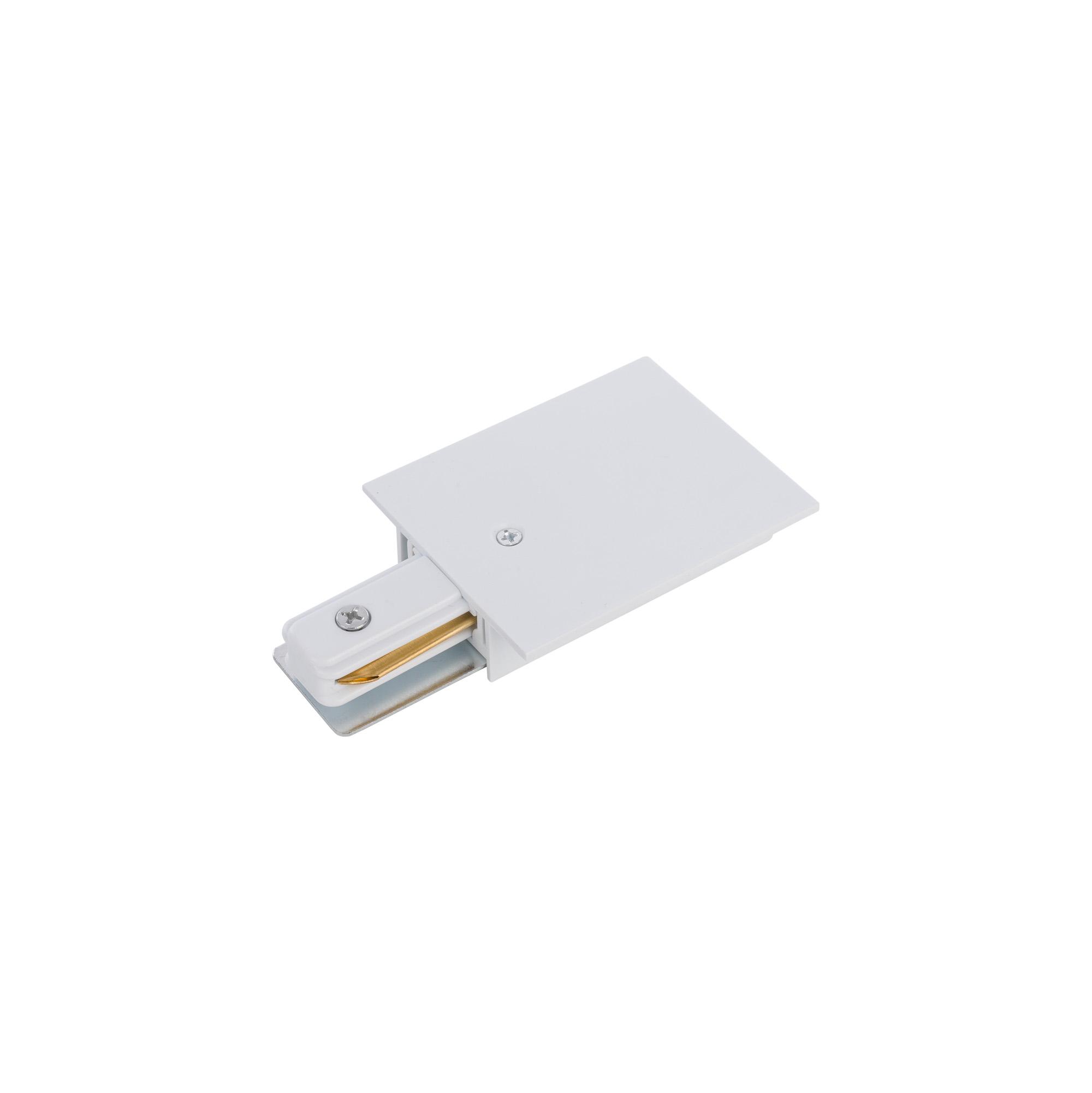 PROFILE RECESSED POWER END CAP WHITE 8972 1F-0