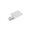 PROFILE RECESSED POWER END CAP WHITE 8972 1F