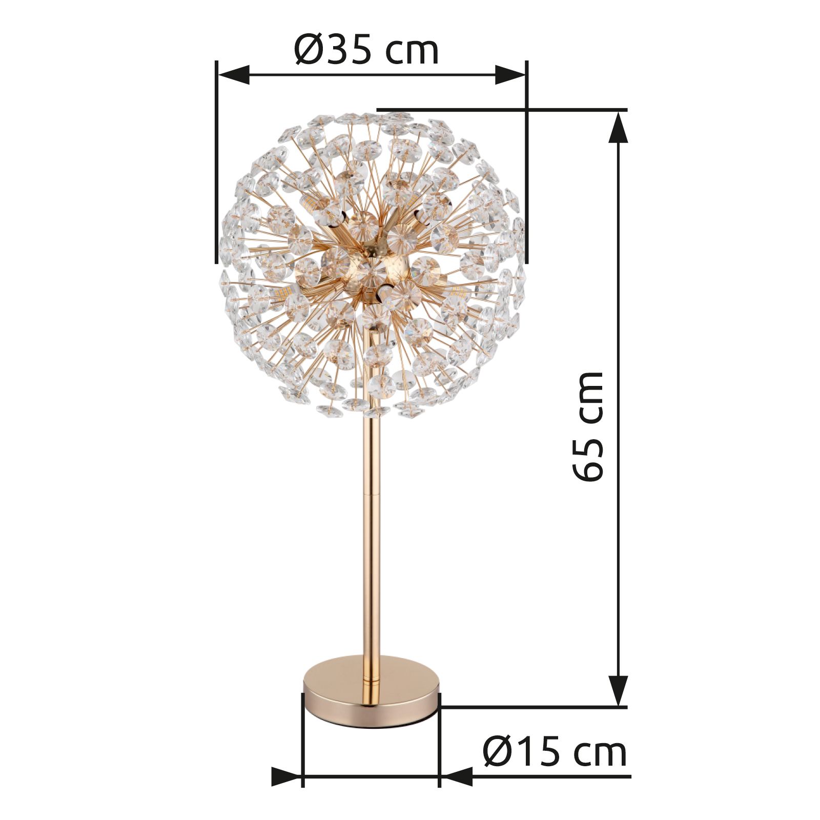 GLOBO KATRINA 64135T stolová lampa