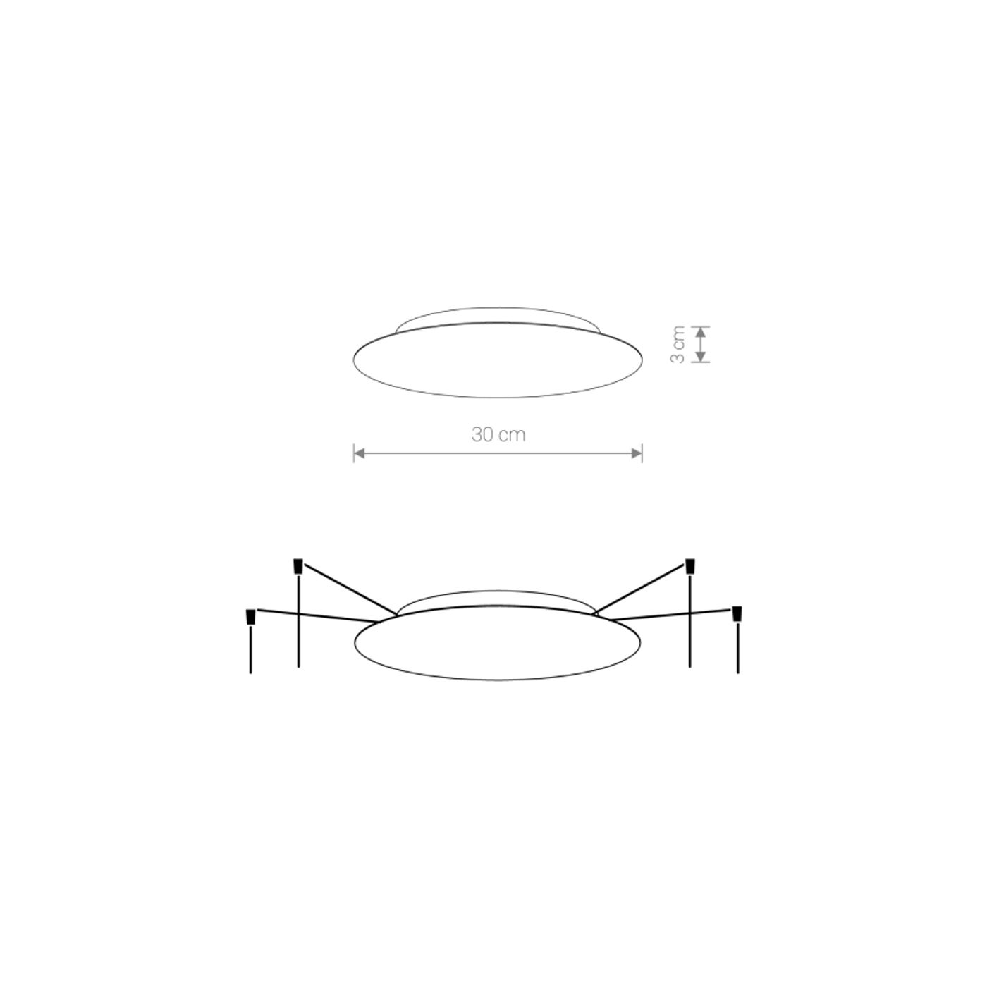 CAMELEON CANOPY A WH 8565, ø=30 cm