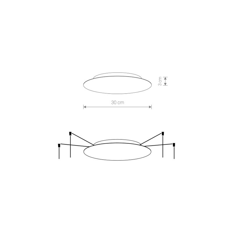 CAMELEON CANOPY A  WH 8565, ø=30 cm