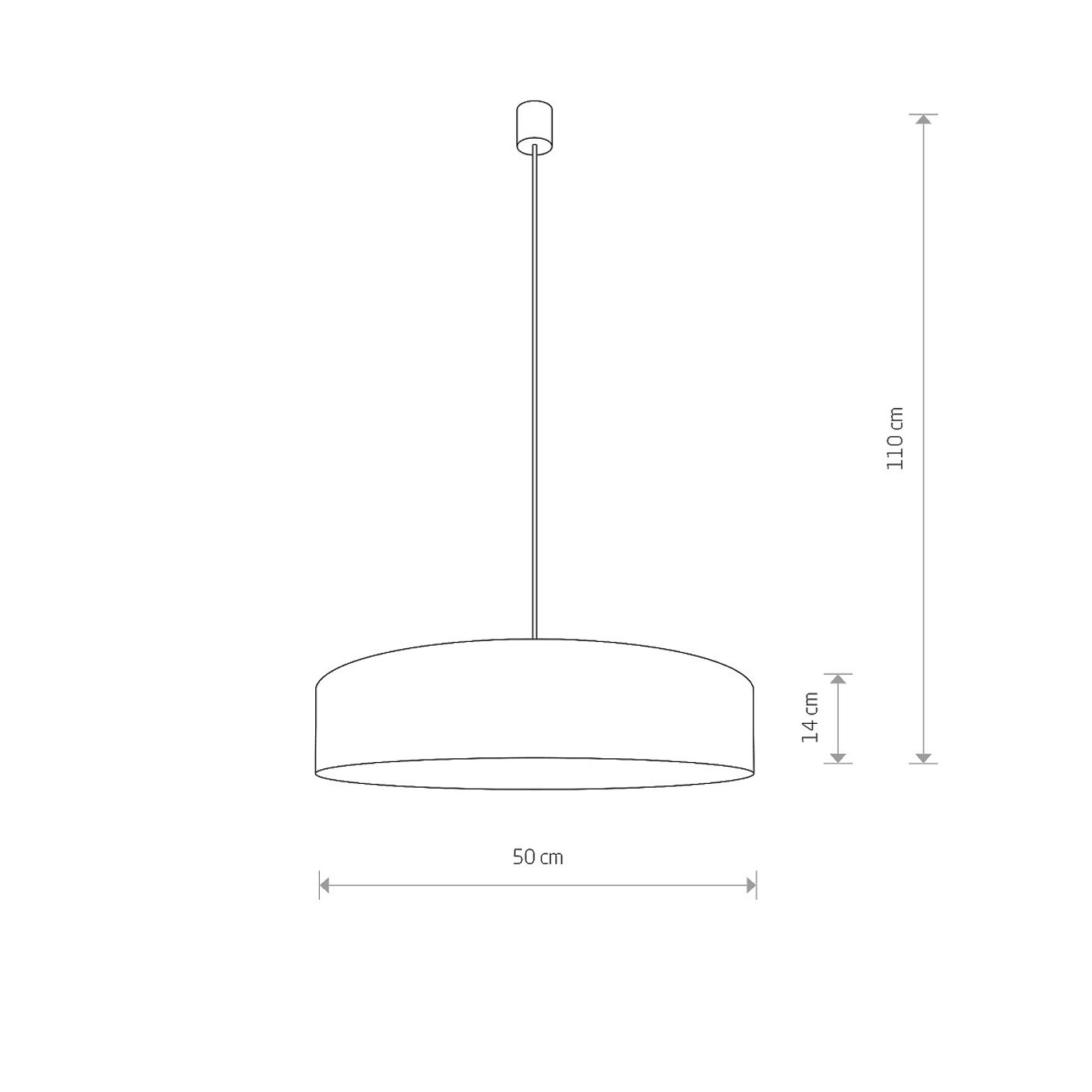 TURDA WHITE III 8945, h=110 cm