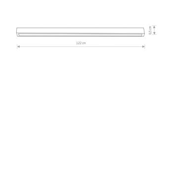 STRAIGHT LED GRAPHITE CEILING 120 7551 (pôvodné ID 9628)-1