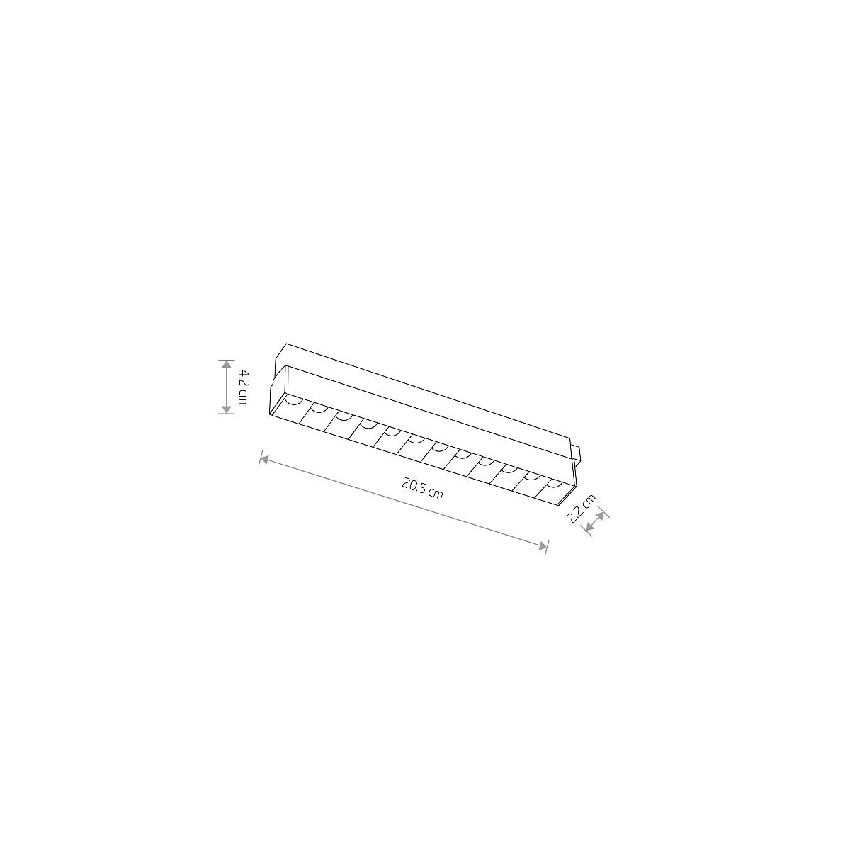 LVM FOCUS LED 9W 10144, 3000K, 800lm, 30 000h-1