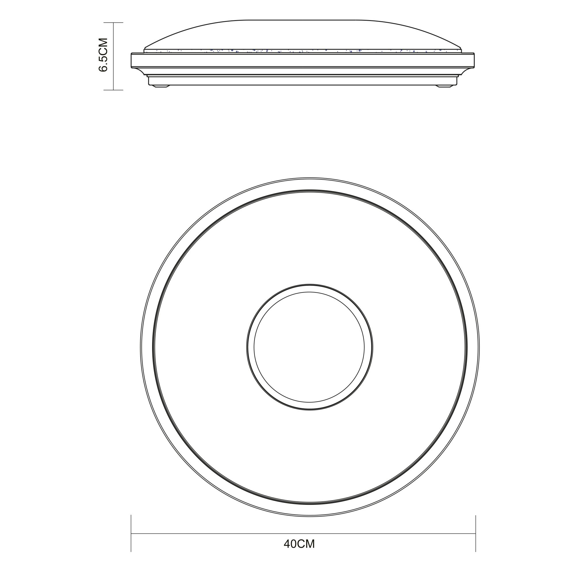 GLOBO CONNOR 41386-16SH stropné svietidlo