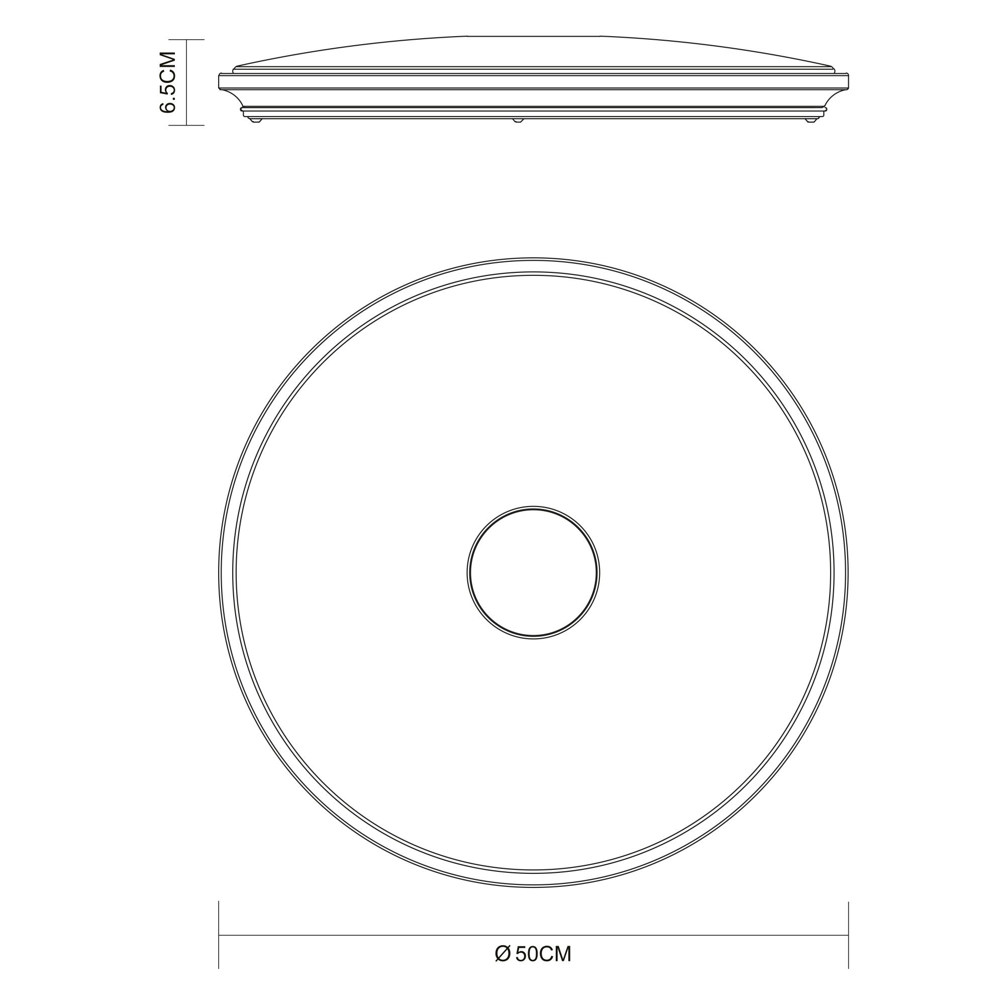 GLOBO CONNOR 41386-30RGBSH stropné svietidlo