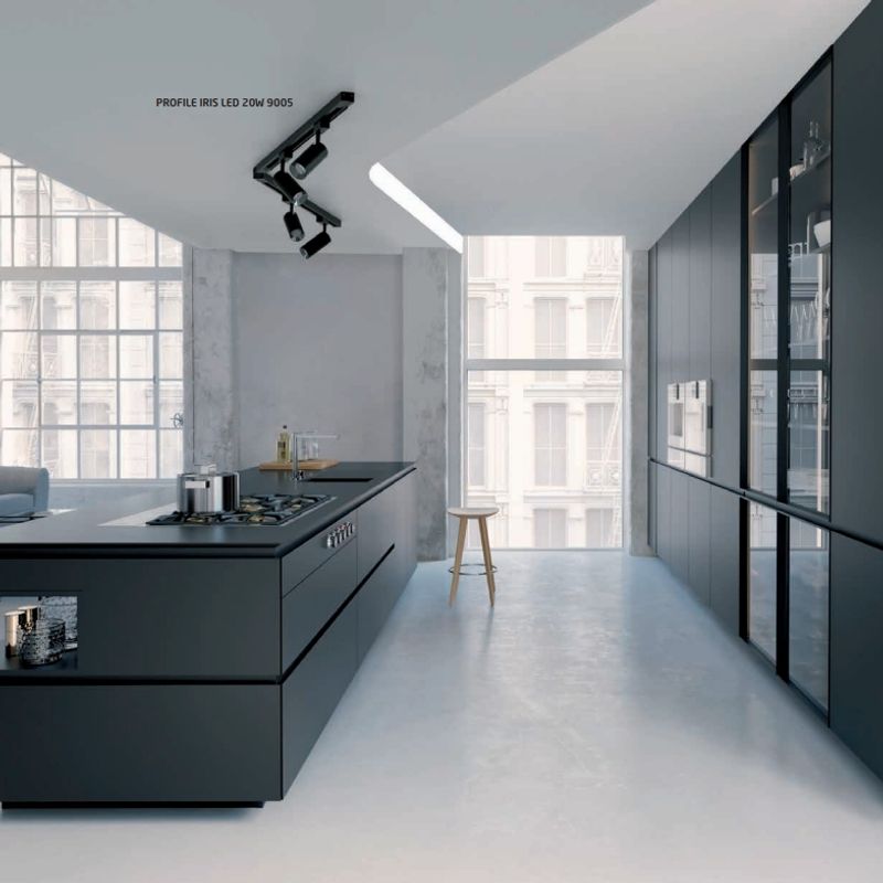 IRIS LED BLACK 9005, 3000K, 1360lm 1F