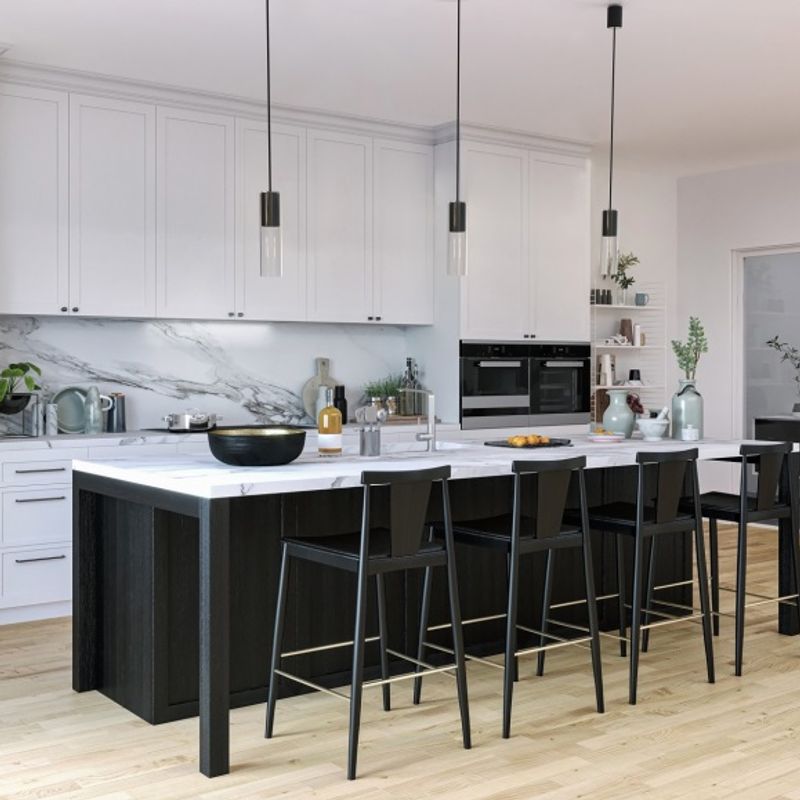 CYLINDER BLACK M 7865, h=130 cm