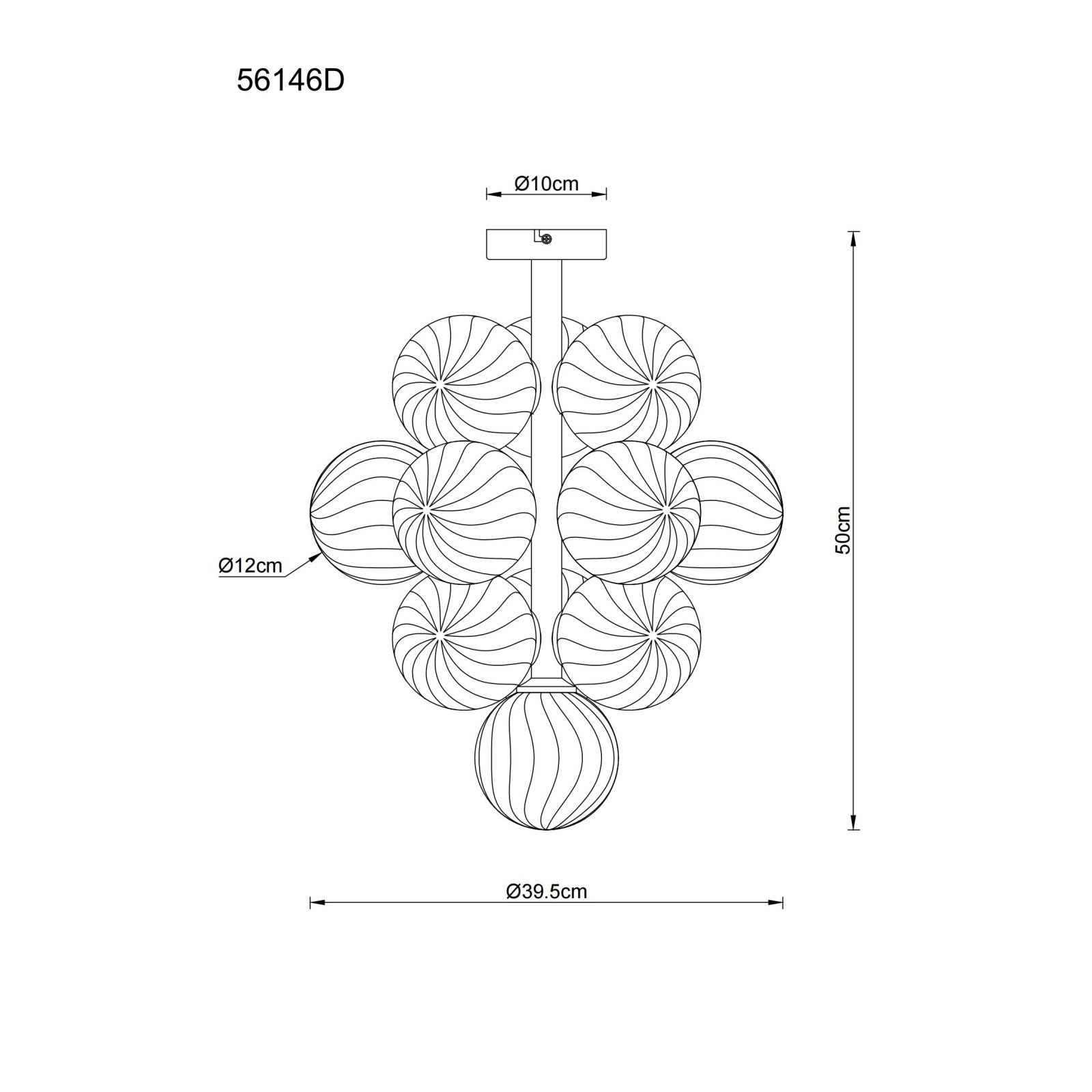 GLOBO CONOR 56146D stropné svietidlo