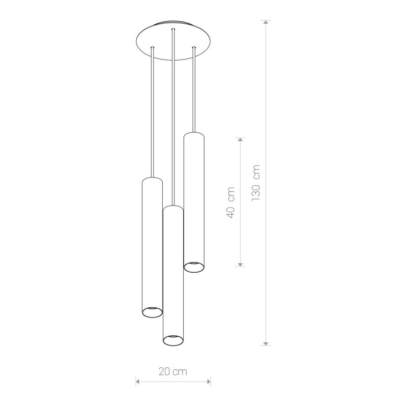 EYE BRASS III 8915, h=130 cm