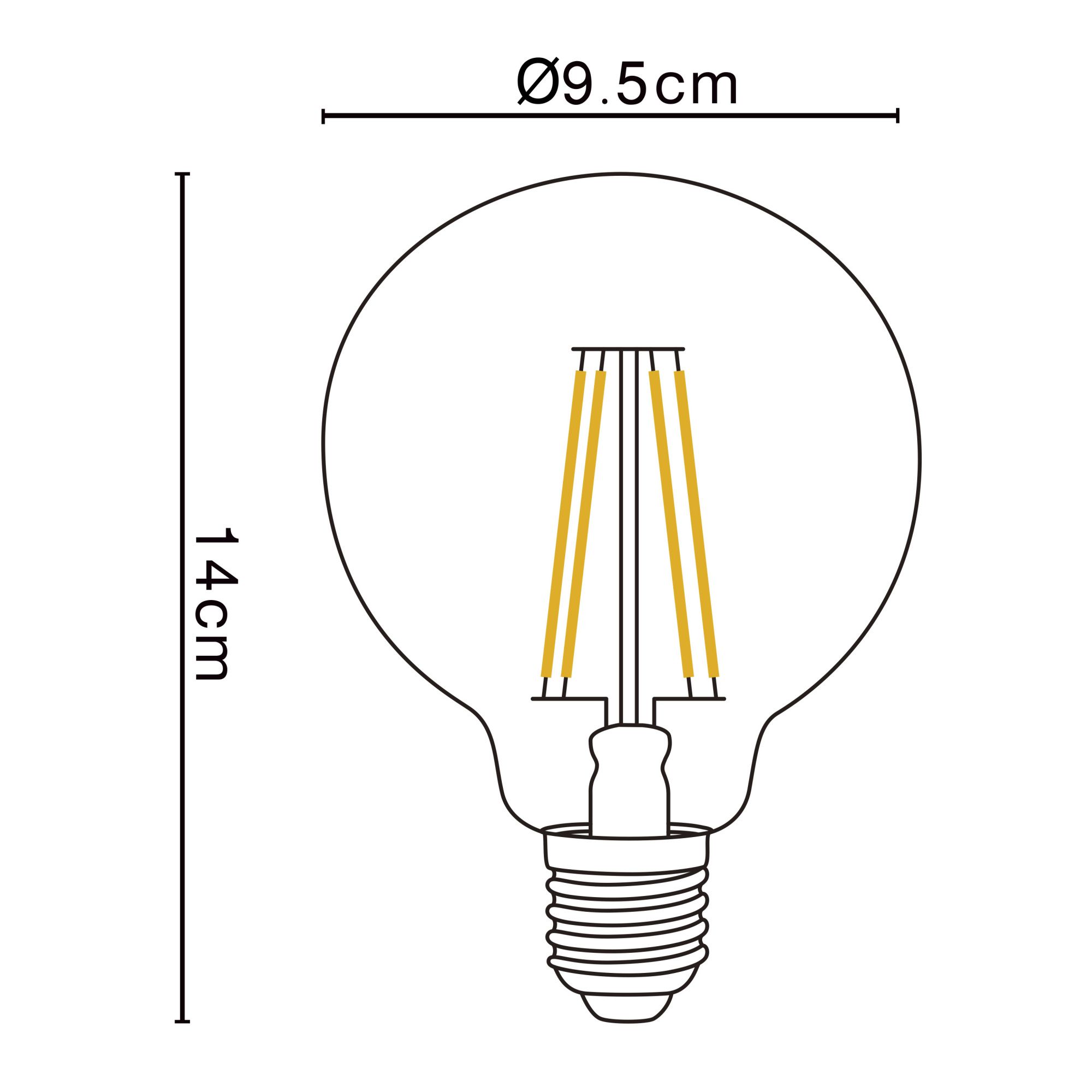 GLOBO LED BULB 11526 žiarovka