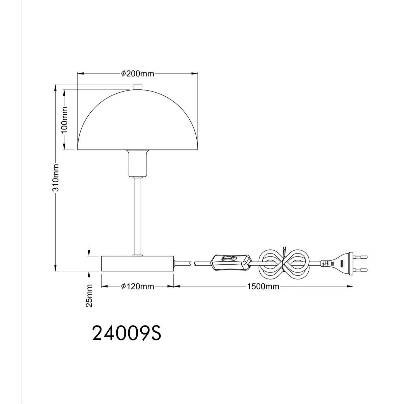 GLOBO ATOMA I 24009S stolová lampa